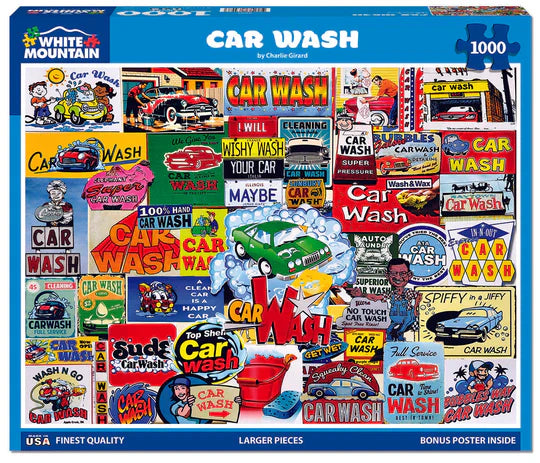 Car Wash, Charlie Girard (1000pcs)